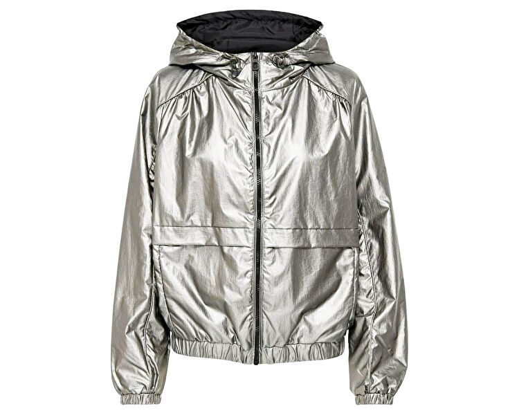 Onlerin Metallic Jacket Otw Silver