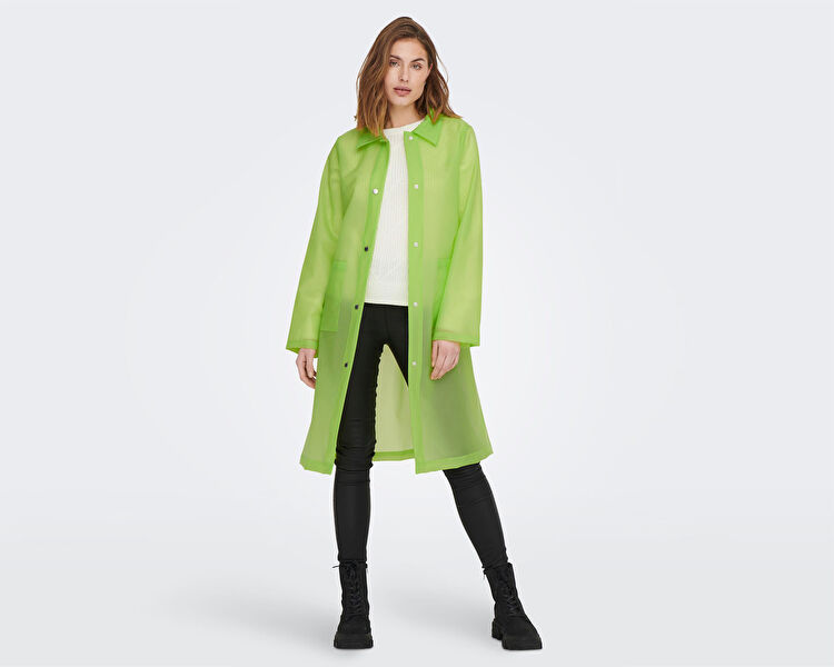 Onlacacie Rain Coat Otw Lime Punch