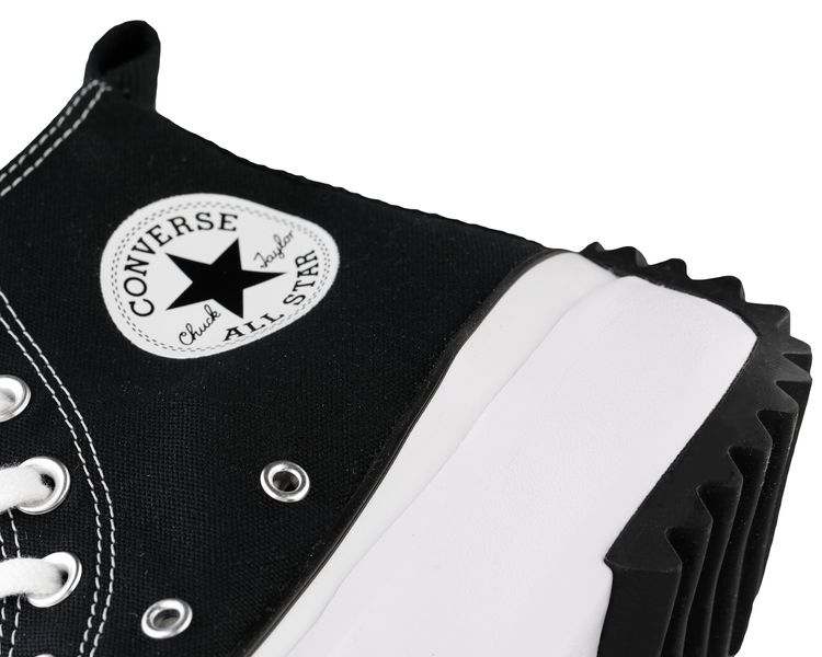 Run Star Hike Recycled Polyester Platform Kadın Converse Siyah