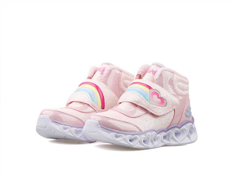 Skechers Çocuk Heart Lights - Brilliant Rainbow Pembe 302669L-PKLV
