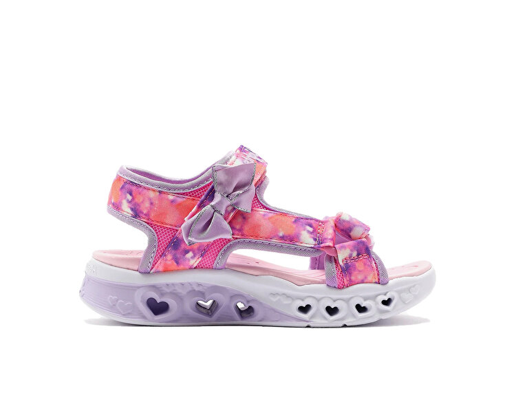 FLUTTER HEARTS SANDAL-BLURRY LOVE