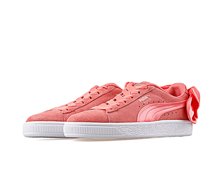 Suede Bow Wn S Shell Pink-Shell Pink