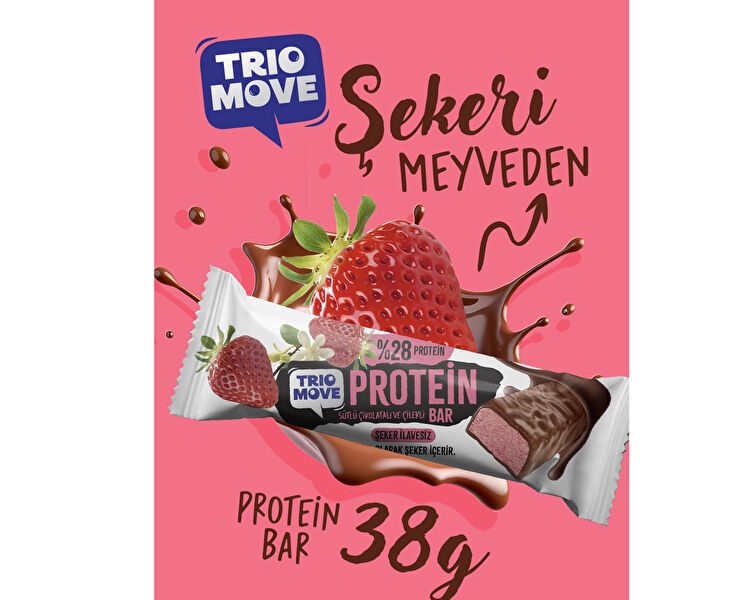 Çikolata Kaplamalı Protein Bar 4'lü Karışık Tanışma Paketi 38 gr x 4 Adet