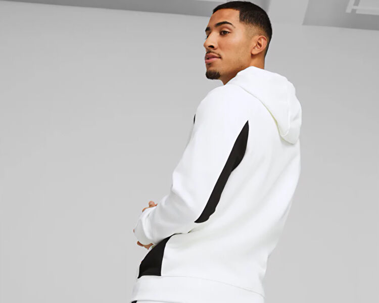Puma Erkek Bmw Mms Hdd Sweat Jkt Beyaz 53813102