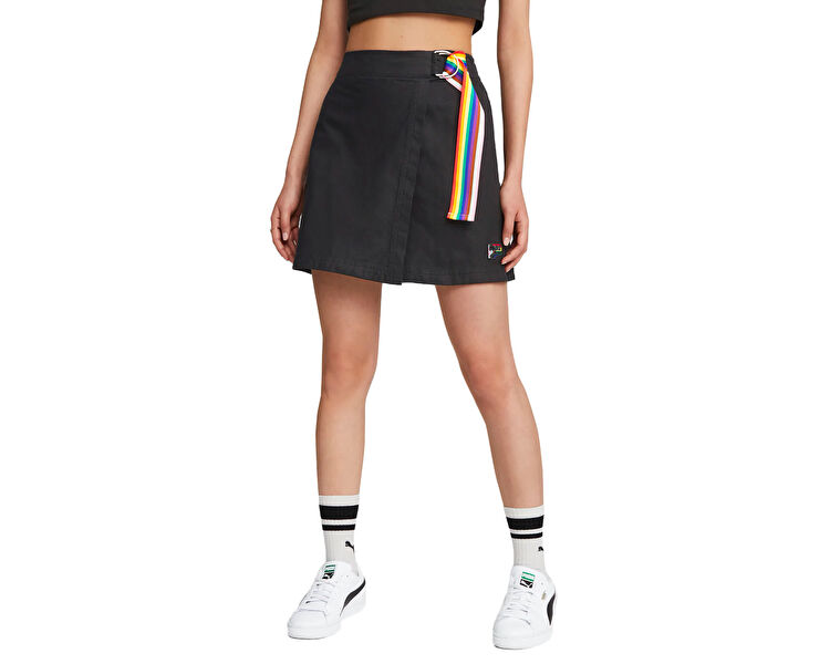 Puma Kadın Downtown Pride Skirt Siyah 53821301