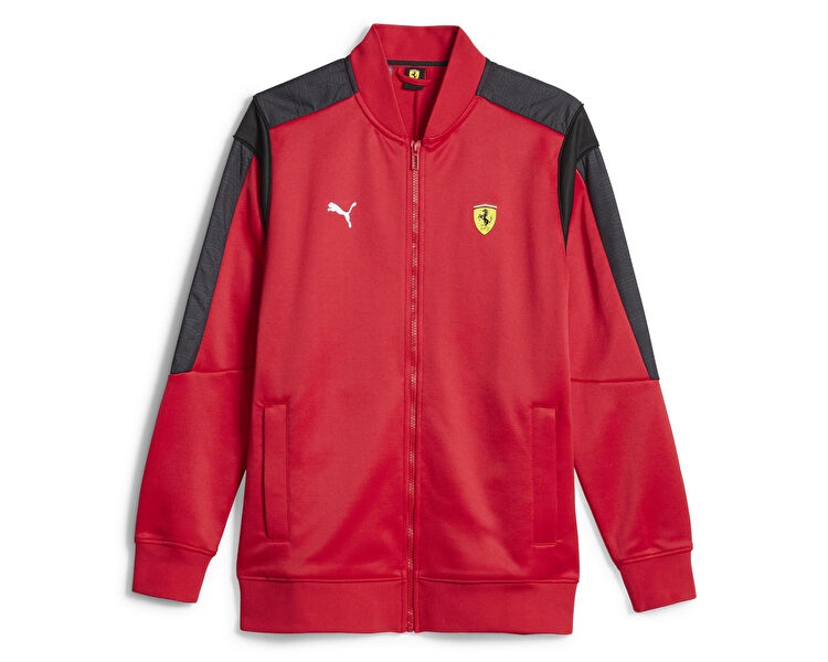 Puma Erkek Ferrari Race Mt7 Track Jacket Kırmızı 62093602
