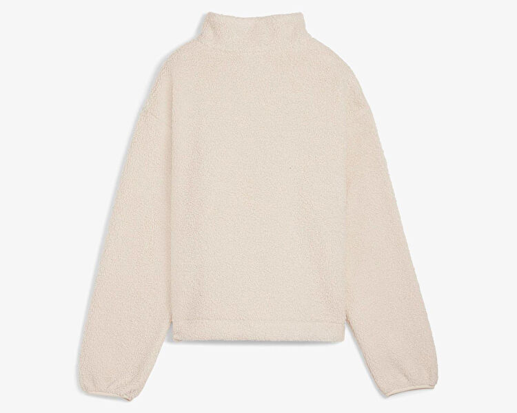 Puma Kadın Classics Winterized Half-Zip Krem 62679687
