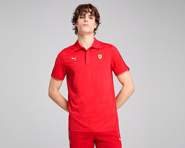 FERRARI RACE CLOUDSPUN POLO