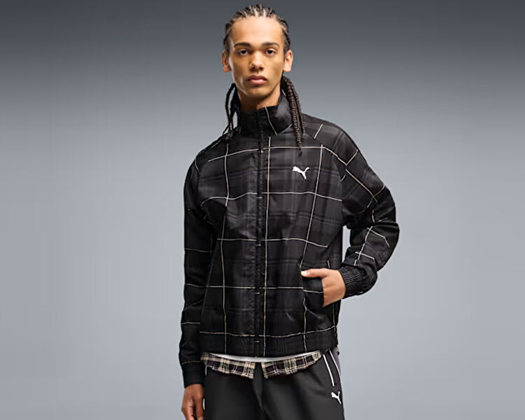 T7 RELAXED TARTAN WOVEN TRAC