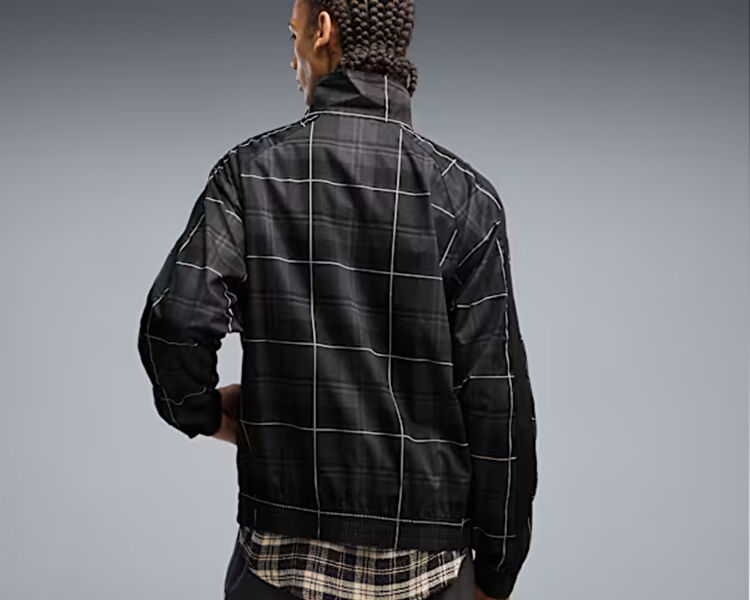 T7 RELAXED TARTAN WOVEN TRAC