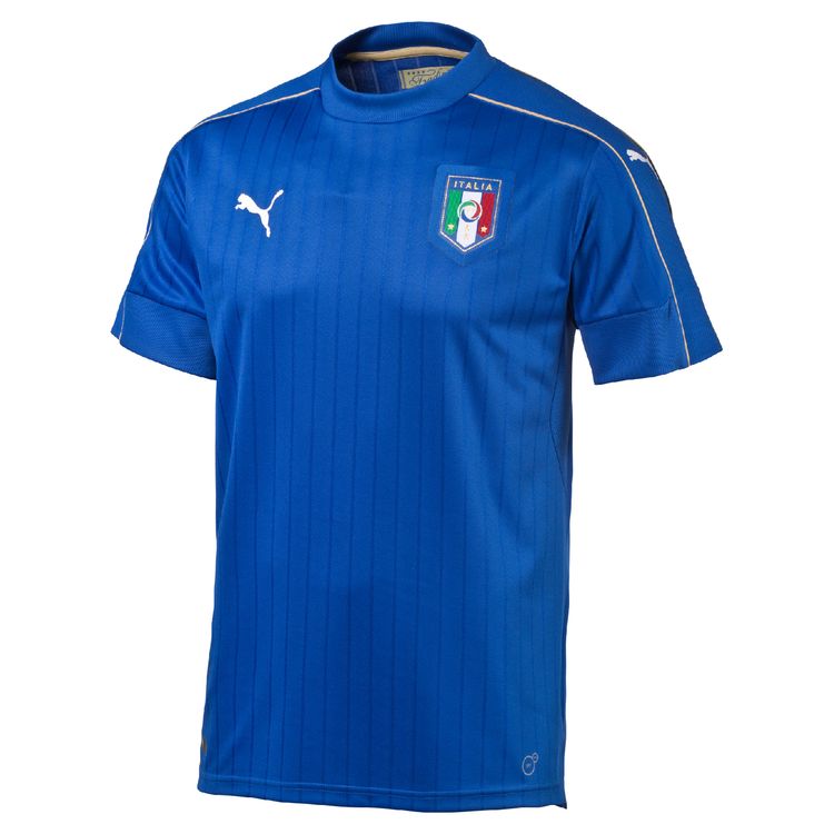 Puma Erkek Figc italia Home Shirt Replica Mavi 74893301