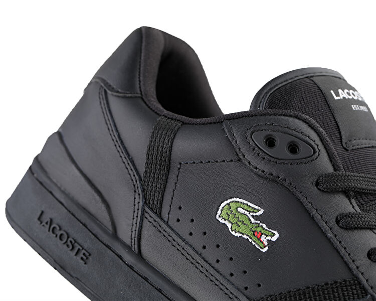 Lacoste Erkek T Clip Leather Siyah 748SMA0031T-02H