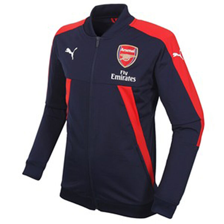 Puma Erkek Afc Stadium Jacket With Sponsor Siyah 750736011