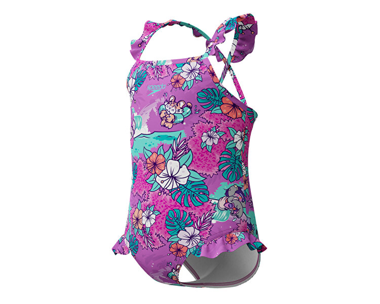 SPEEDO DIGI FRILL TRSP IF PURPLE