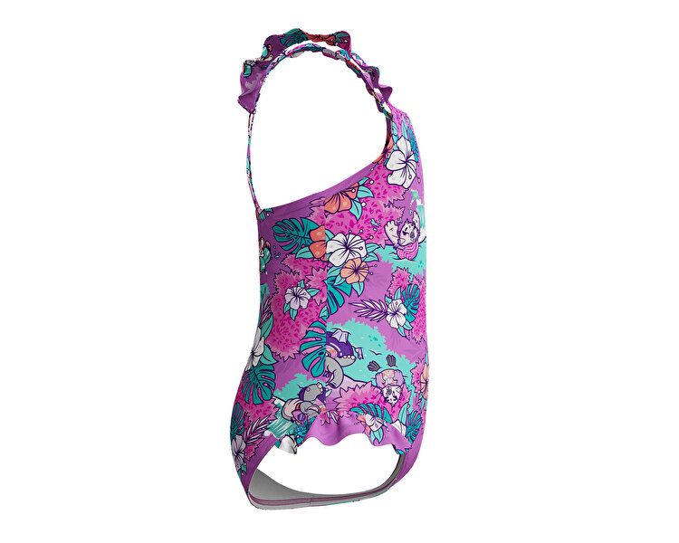 SPEEDO DIGI FRILL TRSP IF PURPLE