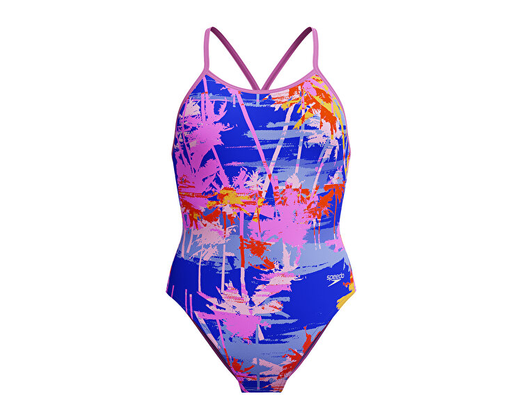 SPEEDO ALOV DIGI VBK 1PC JF BLUE/PINK