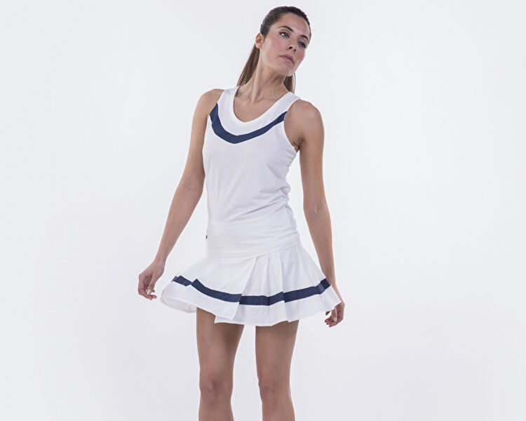 SKIRT TENIS 80 WHITE WOMAN
