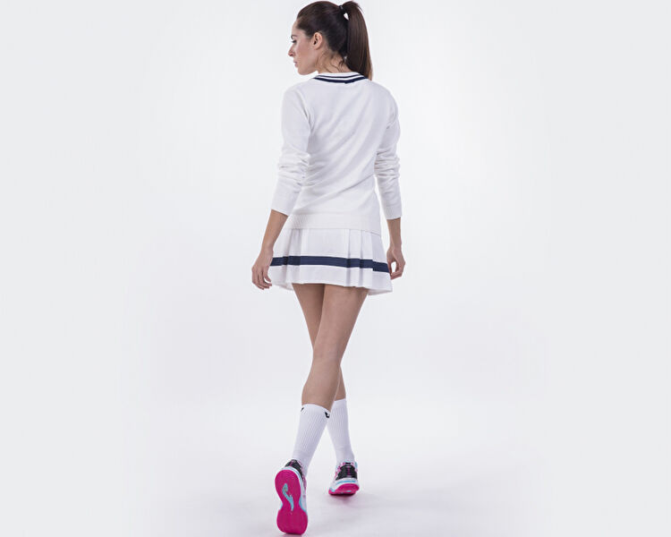 POLO TENIS 80 LS WIHTE