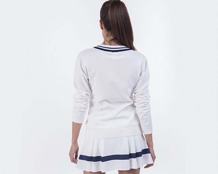 POLO TENIS 80 LS WIHTE
