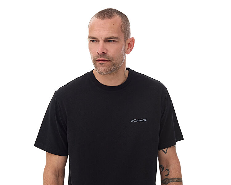 M BASIC SM LOGO BRUSHED SS TEE