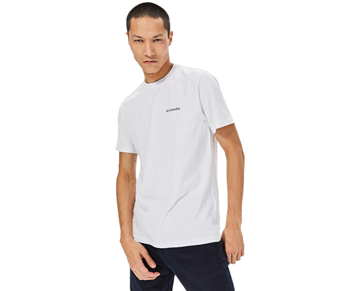M BASIC SM LOGO BRUSHED SS TEE