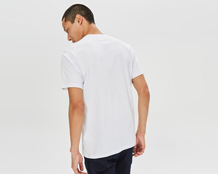 M BASIC SM LOGO BRUSHED SS TEE