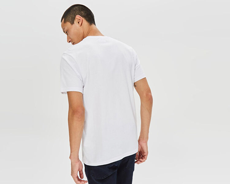 M BASIC SM LOGO BRUSHED SS TEE