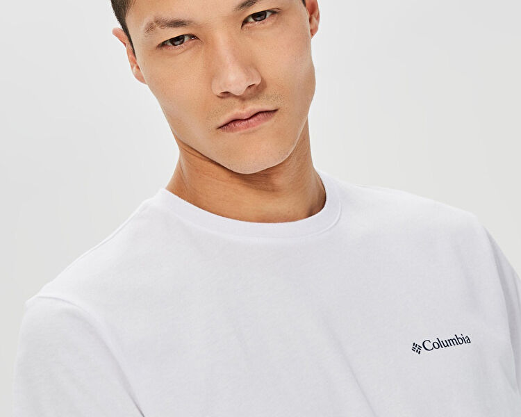 M BASIC SM LOGO BRUSHED SS TEE
