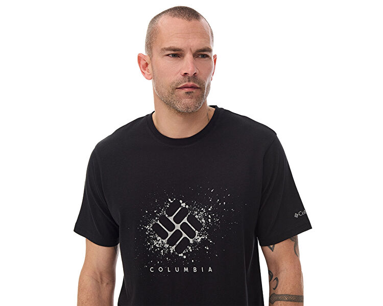 M SPLATTER GEM SS TEE