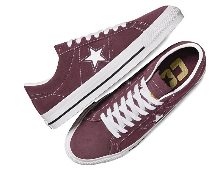 Converse Unisex One Star Pro Ox Kırmızı A08480C