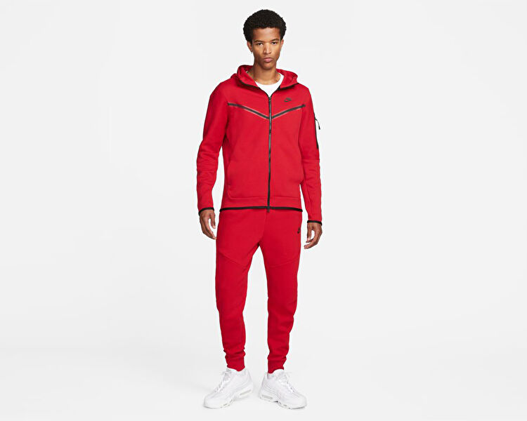 NIKE Erkek M NSW TCH FLC HOODIE FZ WR Kırmızı CU4489-687 | Korayspor