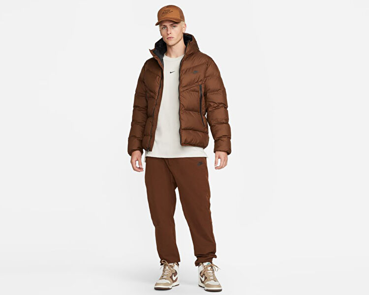 Nike Erkek M Nk Sf Wr Pl Fld Hd Jkt Kahverengi DR9605-259