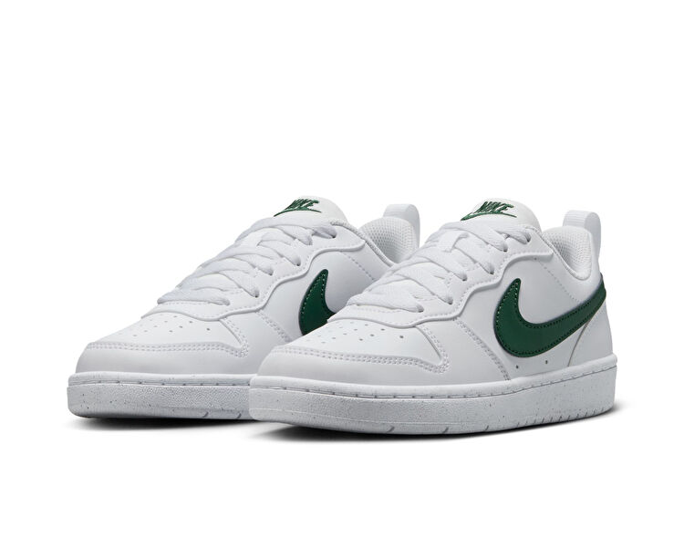 NIKE Unisex Çocuk COURT BOROUGH LOW RECRAFT (GS) Beyaz DV5456-133