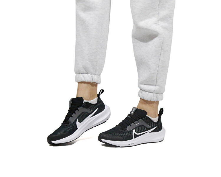 Air Zoom Pegasus 40 Çocuk Nike Siyah Genç Koşu Ayakkabısı DX2498