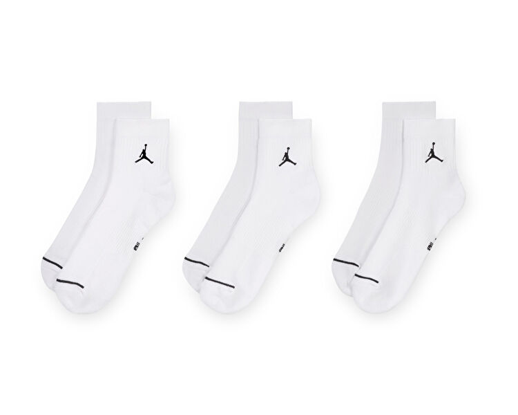 U JORDAN ED CUSH POLY ANKLE 3PR 144