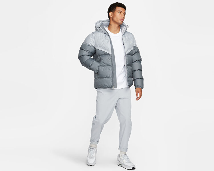 Nike Erkek M Nk Sf Wr Pl-Fld Hd Jkt Gri FB8185-077