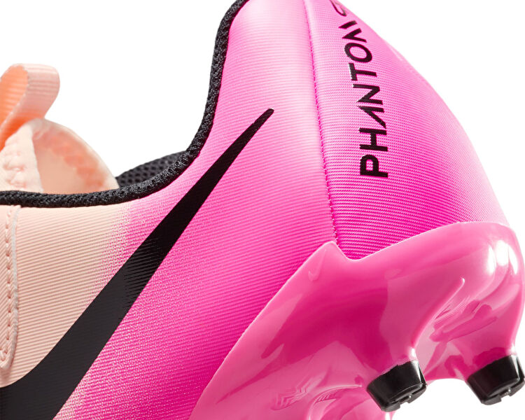 NIKE Unisex Çocuk JR PHANTOM GX II ACADEMY FG/MG Pembe FD6722-800