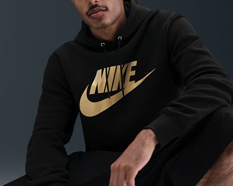 M NK CLUB BB PO GFX HOODIE