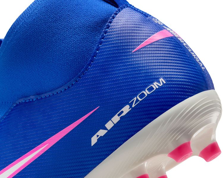 NIKE Unisex Çocuk JR MERCURIAL ZOOM SUPERFLY 10 ACAD FGMG Mavi