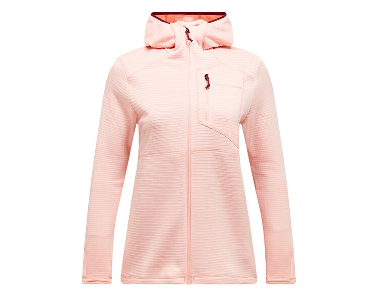 W TRAIL POLARTEC ZIP HOOD
