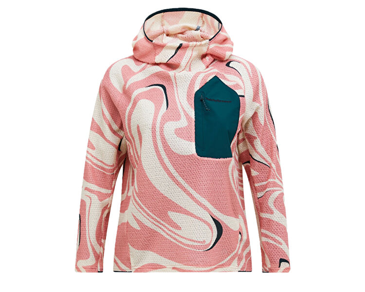 Freelight AOP Polartec Alpha Hood Women