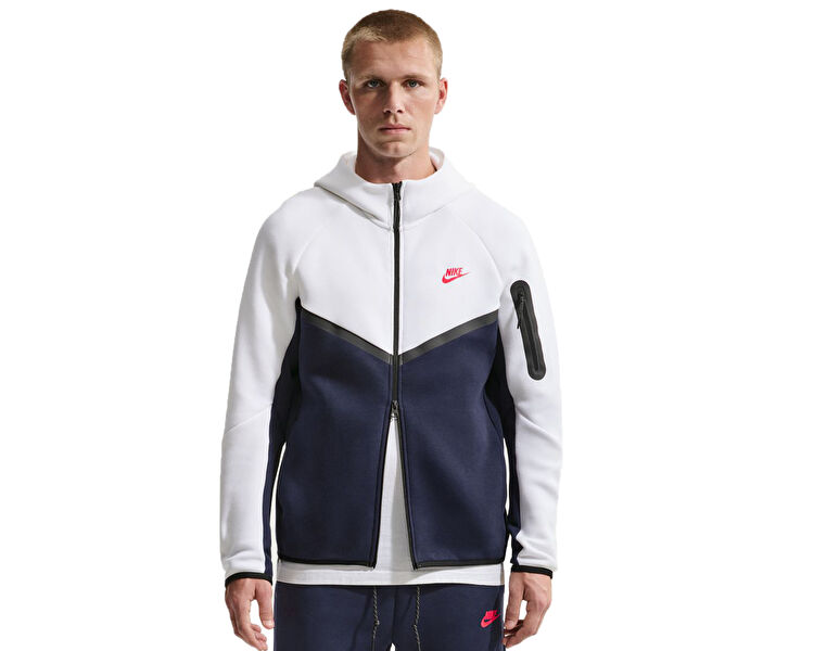 M NK TECH FLC FZ WR HOODIE