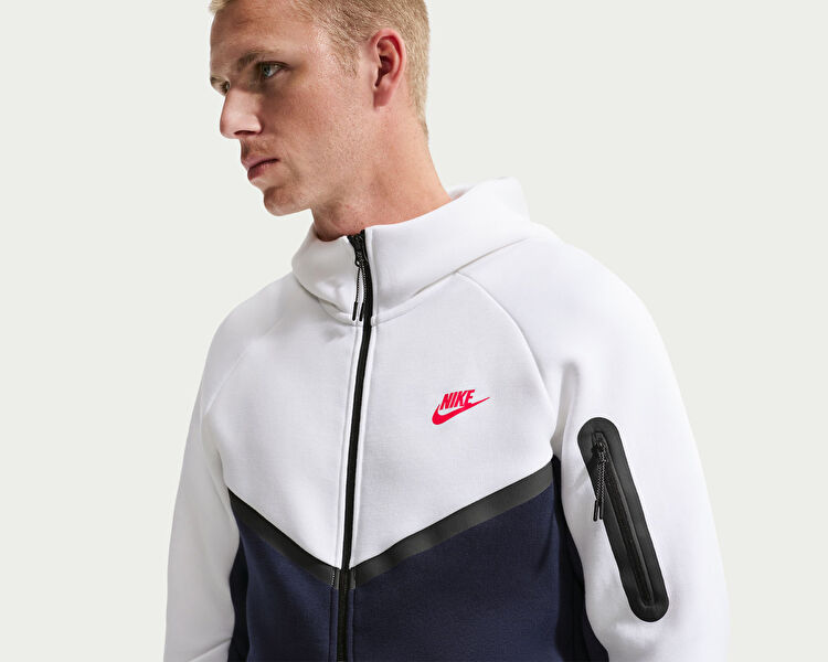 M NK TECH FLC FZ WR HOODIE