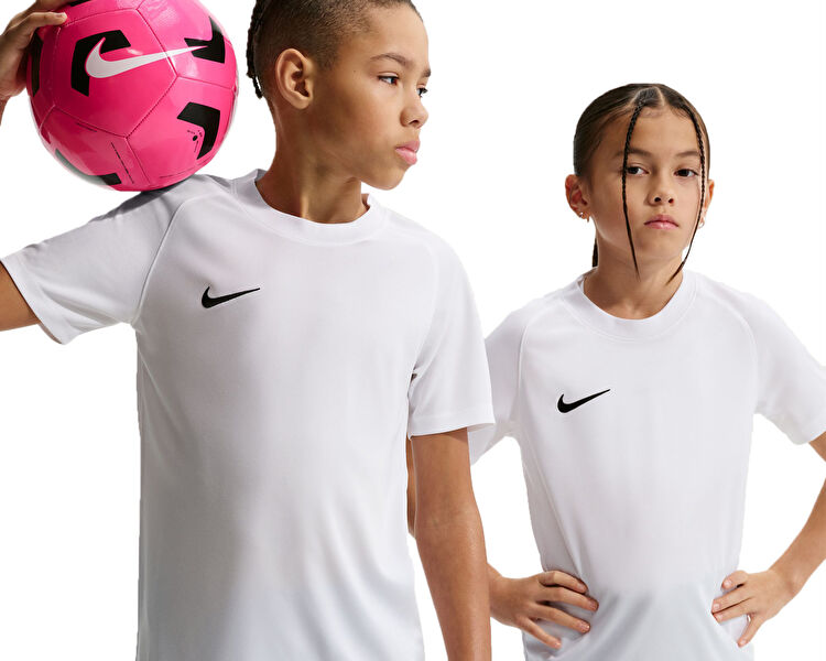 NIKE Unisex Çocuk Y NK DF PARK VIII JSY SS Beyaz HV8182-100