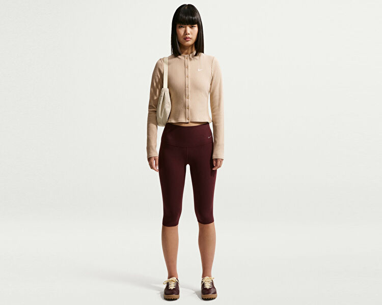 W NSW CHILL KNT WIDE RIB CARDI