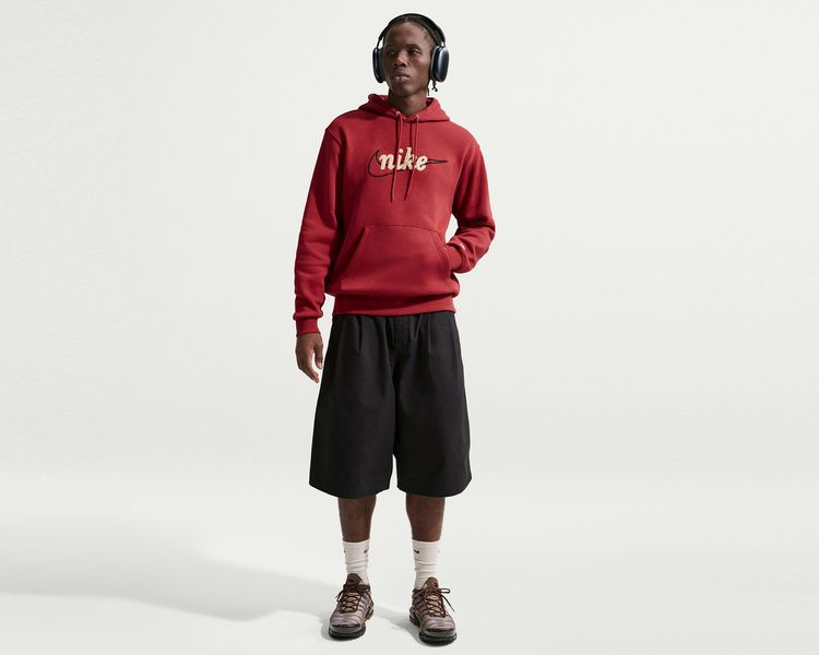 NIKE Erkek M NK CLUB BB HOODIE CTB Kırmızı IF0685-613 | Korayspor