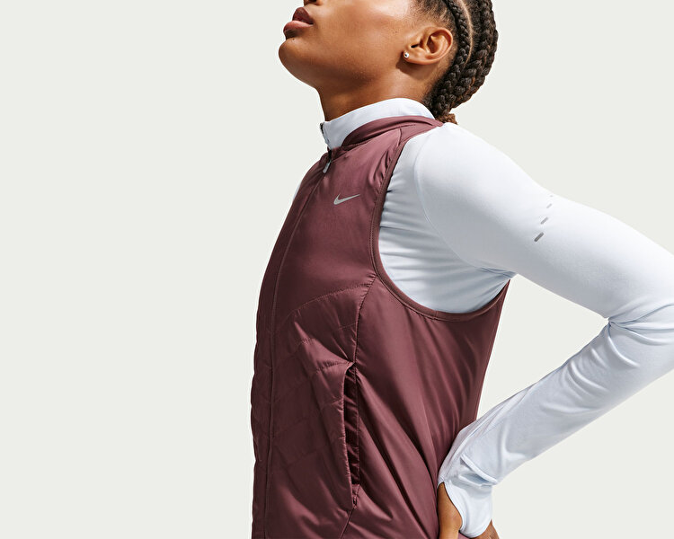 W NK TEMPO RPL WRM VEST