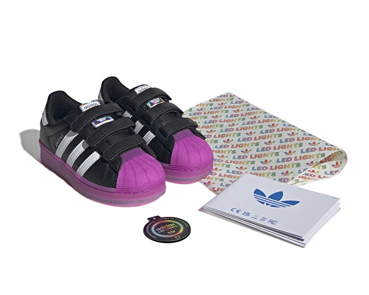 adidas gazelle silver green womens Adidas Superstar Sandal | Toddler | Semi Pink Spark main image 0
