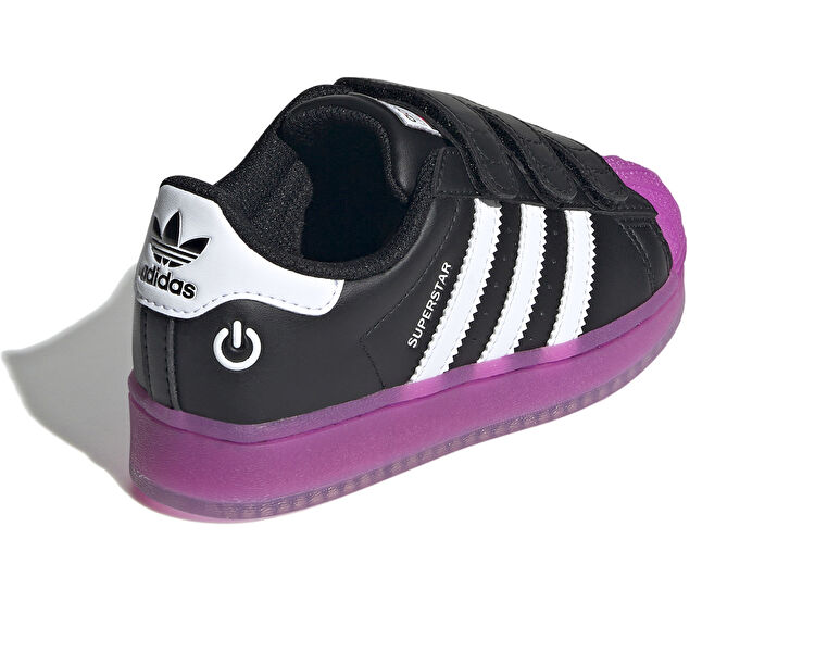 adidas ocuk Superstar Led Lights Cf C Siyah IG7002