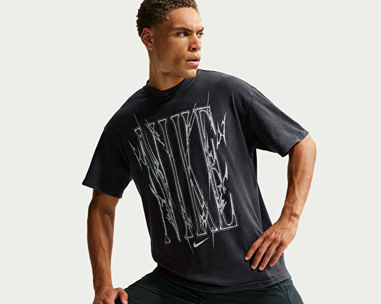 NIKE Erkek M NK TEE LSE TRAIN VERB Siyah IH1961-010 | Korayspor